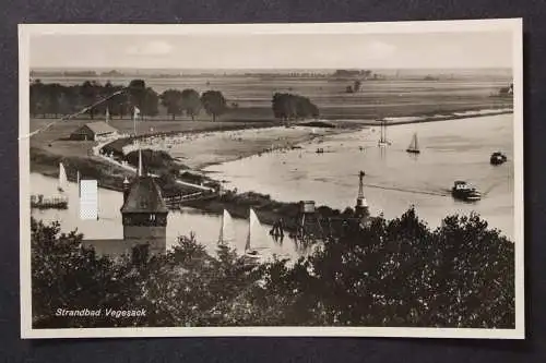Bremen-Vegesack, Weser, Strandbad, Segelboote - 425138