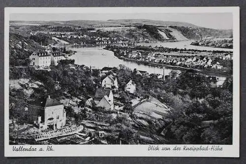 Vallendar, am Rhein, Blick von der Kneippbad-Höhe - 425086