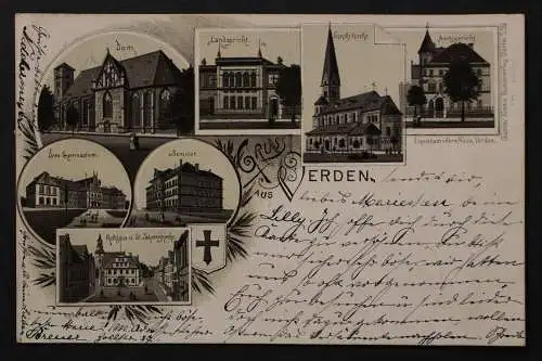 Verden, Aller, Dom, Landgericht, Kirche, Amtsgericht, Gymnasium Seminar - 425121