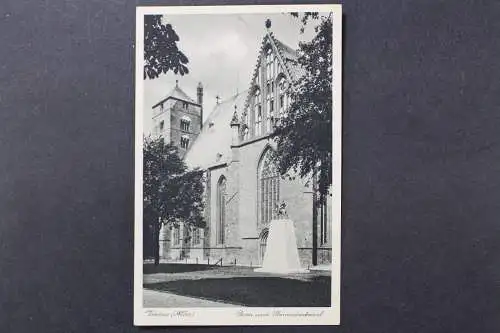 Verden, Aller, Dom und Ullanendenkmal - 425098