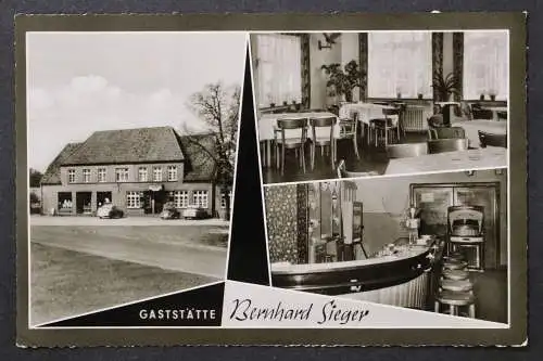 Thüle / Friesoythe, Gaststätte Bernhard Sieger Außen- u. Innenansichten - 425176