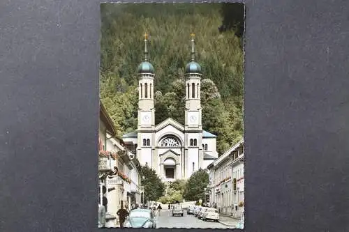 Todtnau, Straßenansicht und Kirche - 425187