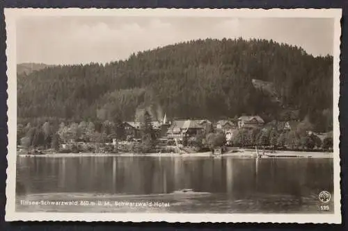 Titisee, Blick zum Schwarzwald-Hotel - 425178