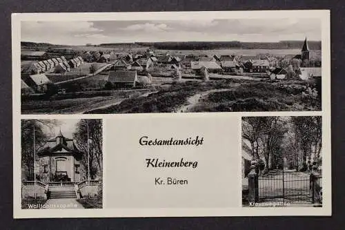 Kleinenberg, Kreis Büren, Gesamtansicht Wallfahrtskapelle Kreuzwegallee - 425209