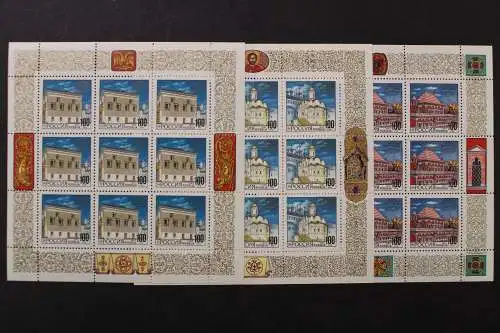 Russland, MiNr. 340-342 Kleinbögen, postfrisch - 214389