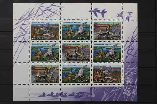 Russland, MiNr. 254-256 Kleinbogen, postfrisch - 214397
