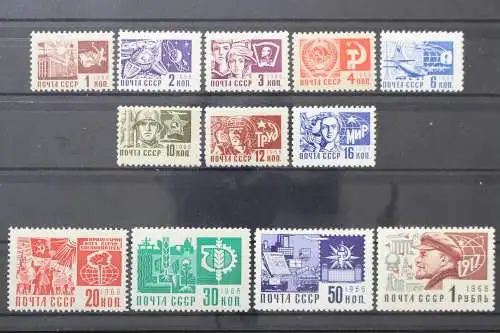 Sowjetunion, MiNr. 3495-3506, postfrisch - 214423