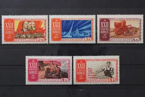 Sowjetunion, MiNr. 2531-2535 A, postfrisch - 214451