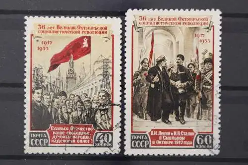 Sowjetunion, MiNr. 1679-1680, gestempelt - 214506