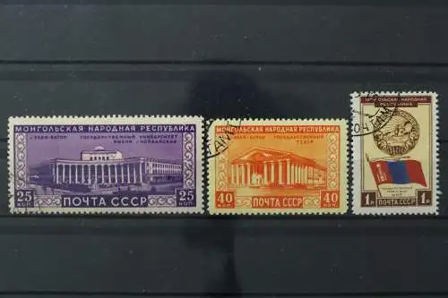 Sowjetunion, MiNr. 1552-1554, gestempelt - 214518