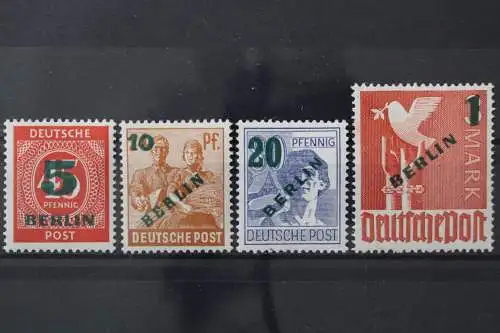 Berlin, MiNr. 64-67, Falz, Altsignatur - 214526