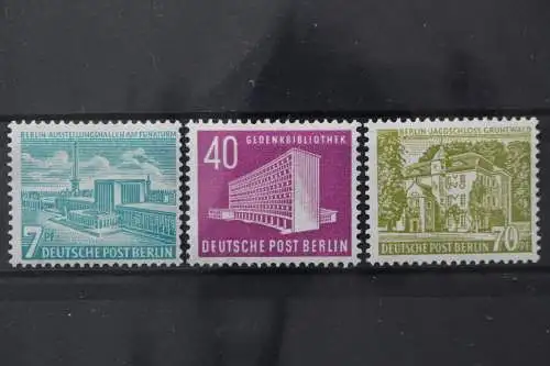 Berlin, MiNr. 121-123, Falz - 214525