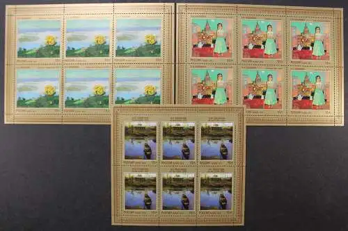 Russland, MiNr. 1935-1937 Kleinbögen, postfrisch - 214708