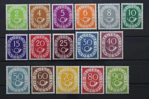 Deutschland (BRD), MiNr. 123-138, postfrisch, BPP Fotoattest - 662967