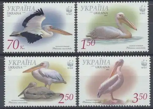 Ukraine, MiNr. 897-900 A, postfrisch - 605341