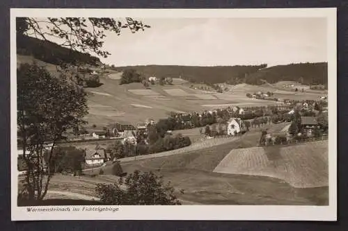 Warmensteinach, im Fichtelgebirge, Teilansicht - 425246