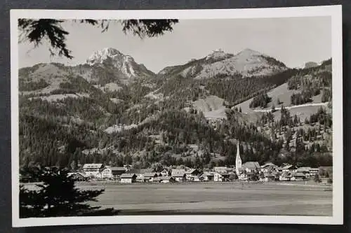 Bayrischzell, Blick zum Ort mit Wendelstein - 425301