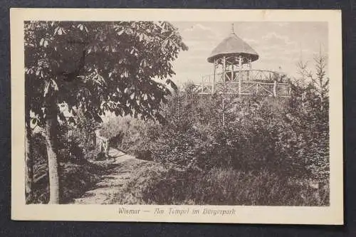 Wismar, am Tempel im Bürgerpark - 425316