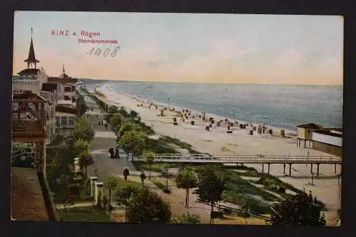 Ostseebad Binz, Strandpromenade - 425298