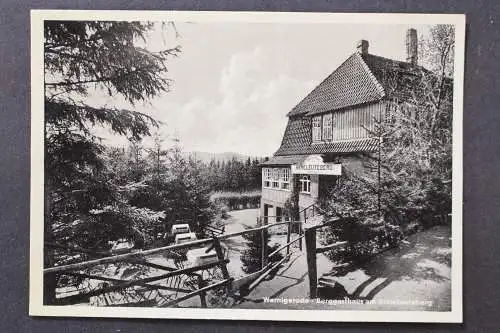 Wernigerode, Harz, Waldgasthaus am Armeleuteberg - 425313