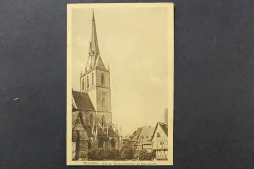 Hildesheim, Blick auf die Andreaskirche und Andreasplatz - 425355