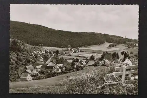Wichte, Kreis Melsungen, Blick zum Ort - 425336