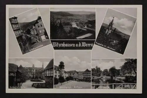 Witzenhausen, Werra, Kapelle St. Michael, Rathaus, Kolonialschule - 425383