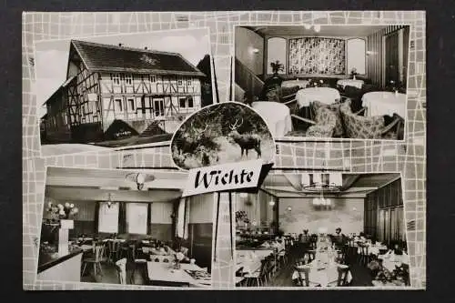 Wichte, Kreis Melsungen, Pensionshaus von W.G. Walter, Innenansichten - 425329