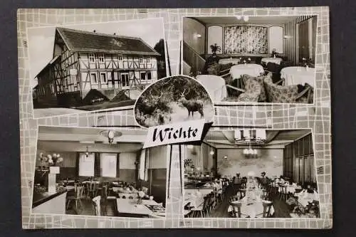 Wichte, Kreis Melsungen, Pensionshaus von E.G. Walter, Innenansichten - 425420