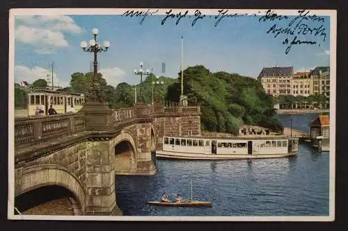 Hamburg, Lombargsbrücke - 425360