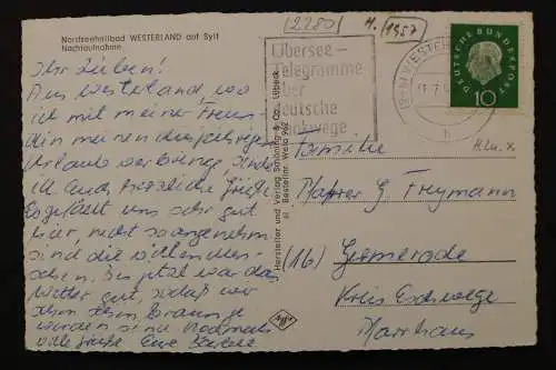 Nordseebad Westerland, Sylt, Nachtaufnahme, Musikpavillon - 425415
