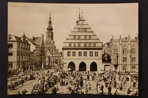 Greifswald, Rathaus und St. Nikolaikirche - 425463