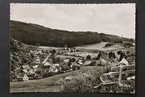Wichte, Kreis Melsungen, Blick zum Ort - 425418