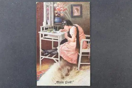 Deutsche Gemäldekarte, "Mein Lieb!" - 425497