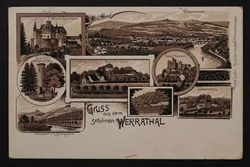 Witzenhausen, Schloss Berlepsch, Billstein Burg Arnstein Ruine Hanstein - 425381