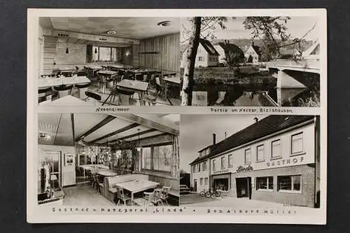 Zizishausen OT v. Nürtingen, Neckar, Gasthof "Linde" Bes. Albert Müller - 425397