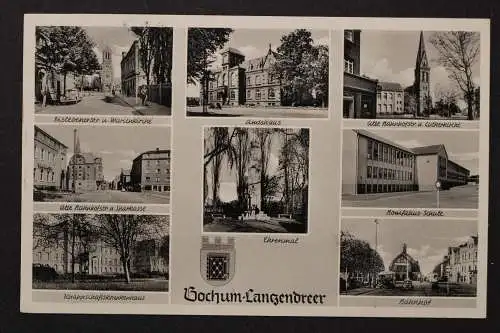Bochum-Langendreer, Marienkirche, Amtshaus, Lutherkirche Schule Bahnhof - 425598