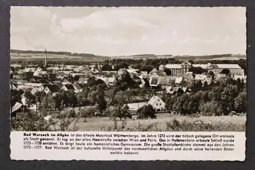 Bad Wurzach, im Allgaü, Teilansicht - 425435