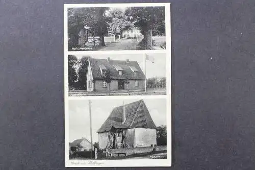 Haßbergen, Hof J. Wendholz, Jugendheim, Kapelle, Landpoststempel - 425438