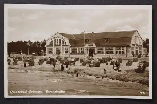 Ostseebad Grömitz, Strand, Strandhalle - 425458