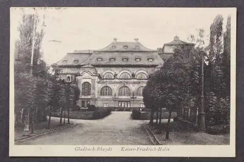 Gladbach-Rheydt (Mönchengladbach), Kaiser-Friedrich-Halle - 425455