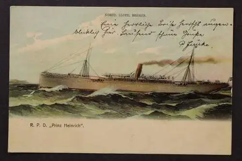 Nordd. Lloyd, Bremen, R.P.D. "Prinz Heinrich" - 425484