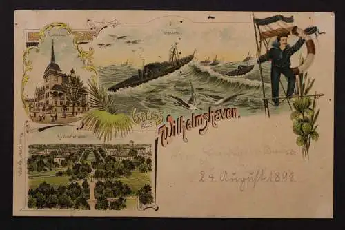 Wilhelmshaven, Rathaus, Torpedos, Adalberstrasse - 425483