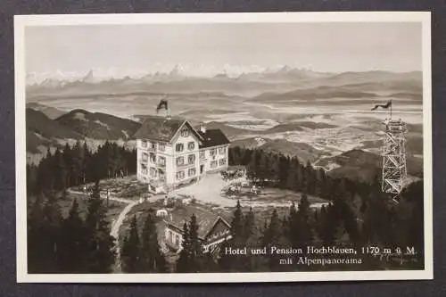 Badenweiler, Hotel u. Pension Hochblauen mit Alpenpanorama - 425607