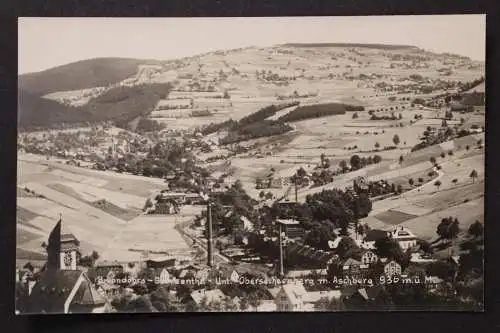 Brunndöbra OT v. Klingenthal, Ortsansicht mit Aschberg - 425617