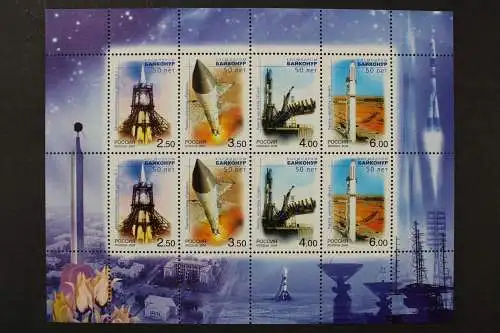 Russland, MiNr. 1220-1223 Kleinbogen, postfrisch - 214984