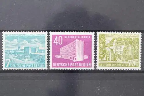Berlin, MiNr. 121-123, postfrisch, BPP Signatur - 215028