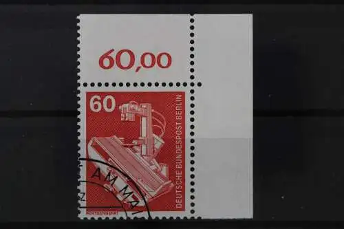 Berlin, MiNr. 582 Ecke rechts oben, gestempelt - 215036