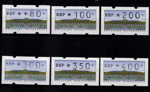 Deutschland Automaten, MiNr. 2, Type 1.2 V-Satz 1, m. Zn, postfrisch - 610702