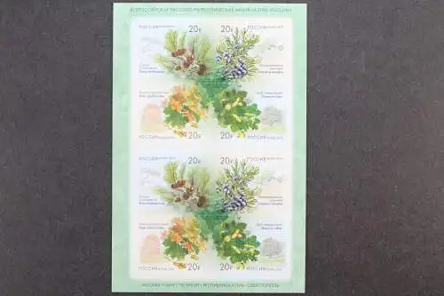 Russland, MiNr. 2150-2153 Folienblatt, postfrisch - 215165